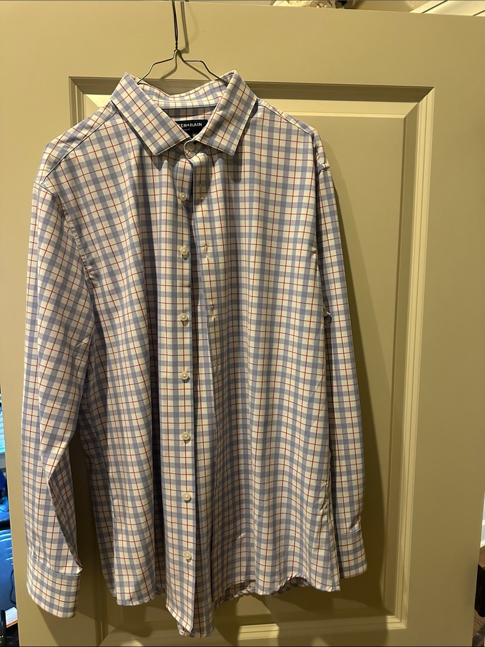 Men's mizzen and main large trim button up